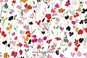 minimalist flowers seamless pattern, a Pattern Graphic by Pink Studio Art (Thumbnail 1 of 4)
