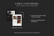 Dark Brown Instagram Posts, a Social Media Template by Meraki Templates (Thumbnail 5 of 8)