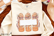 Custom Name Cinnamon Rolls PNG, a Seasonal Illustration by CrexoraLab (Thumbnail 1 of 4)