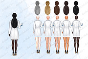 Doctor Clipart, Create Doctor, a Person Illustration by DekoArt (Thumbnail 6 of 7)