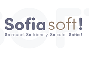 Sofia Soft Font Family (8 fonts), a Sans Serif Font by Mostardesign Type Foundry (Thumbnail 5 of 5)