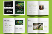Minimalist Green Portfolio Layout, a Brochure Template by MightyDesign (Thumbnail 2 of 6)