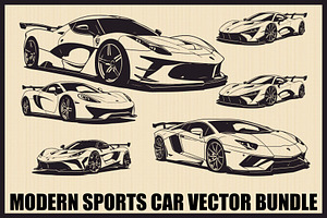 Speed Legends Sports Car Pack, an Illustration by jahid234