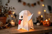 Haloween Ghost - 3d papercraft, a Card Template by PAPER amaze (Thumbnail 3 of 5)