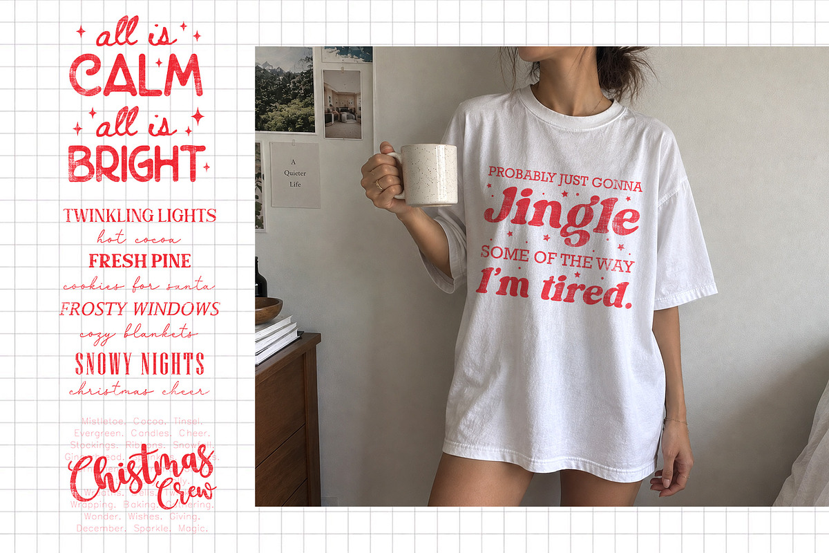 Christmas Quote Bundle, an Object Graphic by Lazy Cat (Photo 6 of 8)