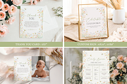 Editable Bee Day 1st Birthday Bundle, an Invitation Template by Digital_Mind (Thumbnail 3 of 9)