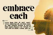 Materials Depicting Font, a Serif Font by 177Studio (Thumbnail 4 of 8)