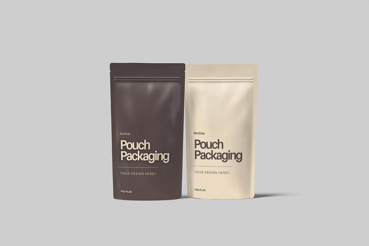 Pouch Packaging Mockup, a Packaging Mockup by Graphiculon (Photo 5 of 11)