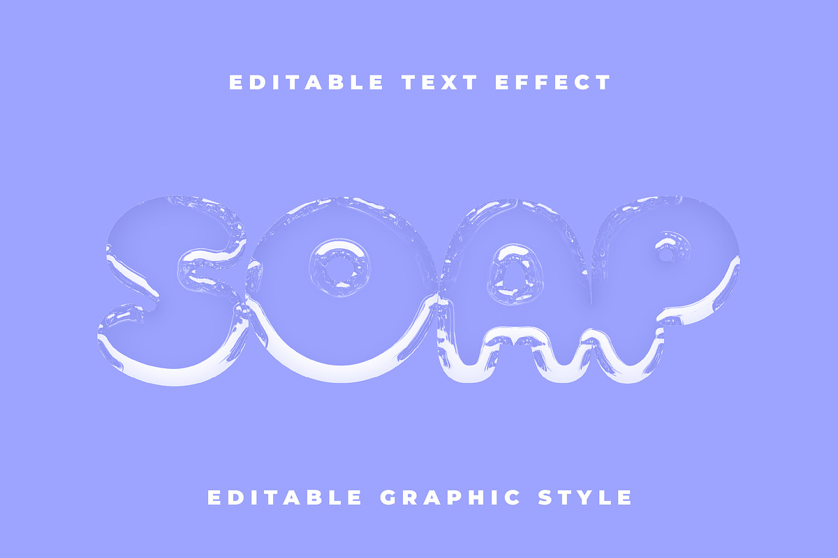 Liquid Glass Transparent Text Effect preview 3