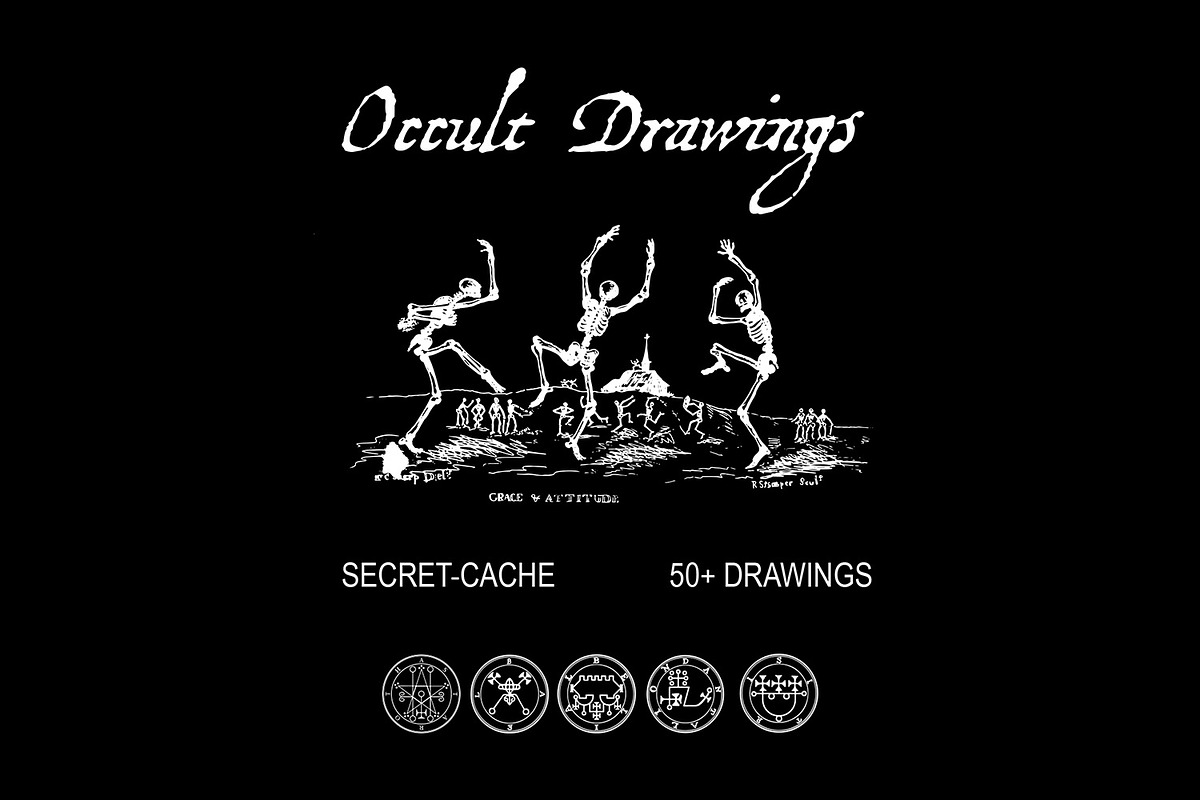 Occult Drawings, a Decorative Illustration by secret-cache (Photo 7 of 7)
