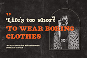 Bunga, a Serif Font by Burntilldead (Thumbnail 8 of 14)