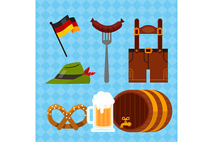 Oktoberfest Objects Collection, an Object Graphic by MISS CHATZ