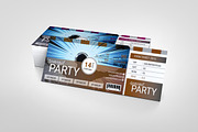 Printable Event Ticket Template, a Card Template by BrandlyTemplate (Thumbnail 2 of 3)