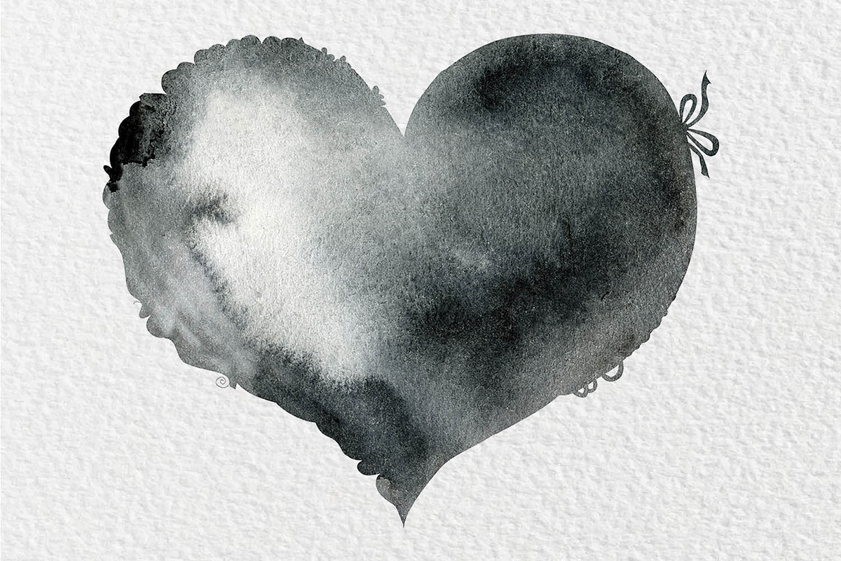 Watercolor hearts, an Object Illustration by Watercolor fantasy (Photo 5 of 5)