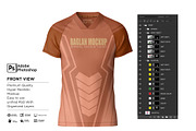 T-Shirt Neck VU Raglan L Mockup, a Shirt Mockup by Nanggroe Scripting (Thumbnail 6 of 9)