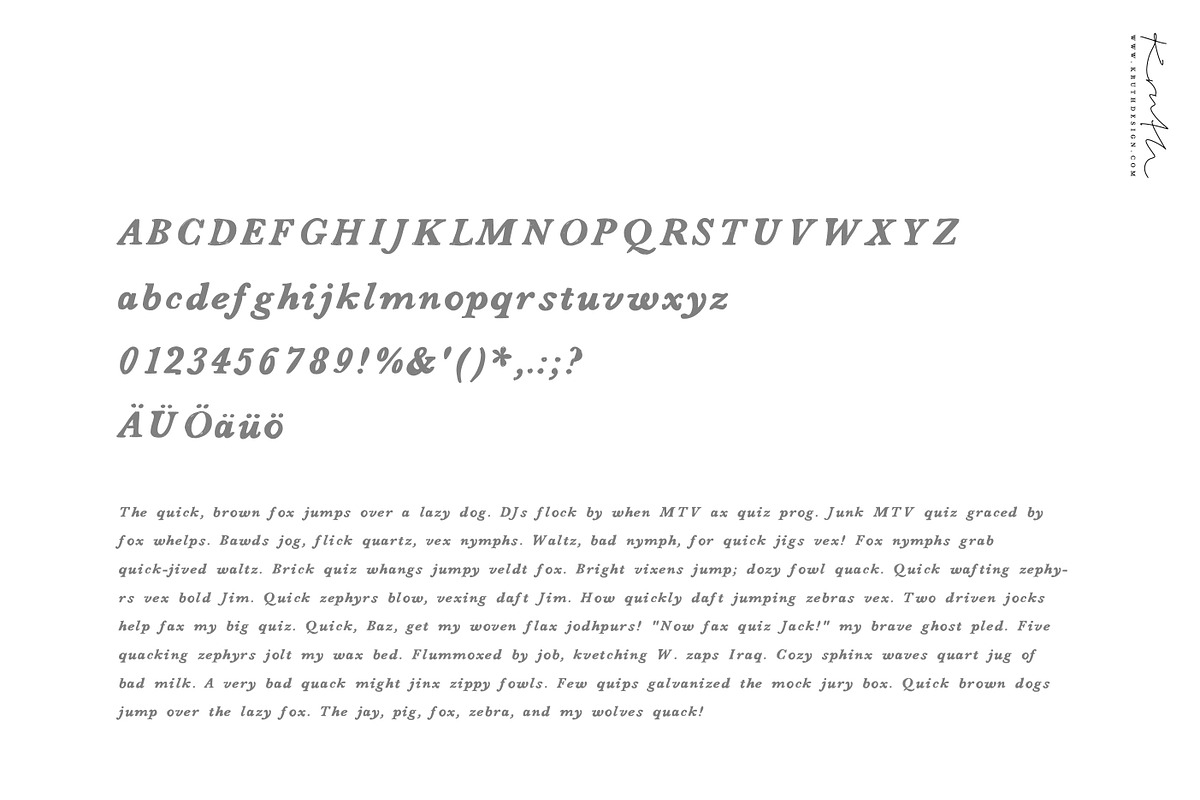 The Magazin Font / sketched style, a Sans Serif Font by KruthDesign (Photo 2 of 8)