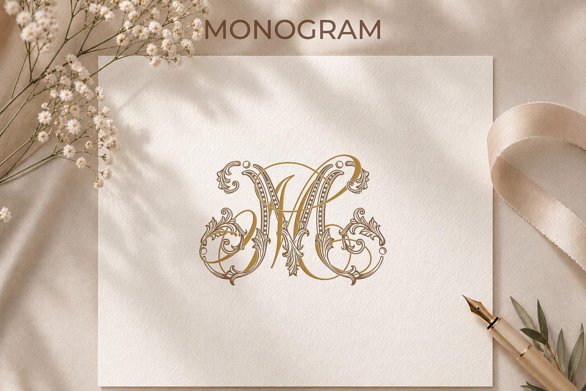 MM Wedding Monogram Logo, a Branding & Logo Template by LogoAV (Photo 6 of 6)