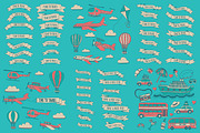 BIG BUNGLE Vector travel set, an Object Graphic by Art Loft (Thumbnail 3 of 18)