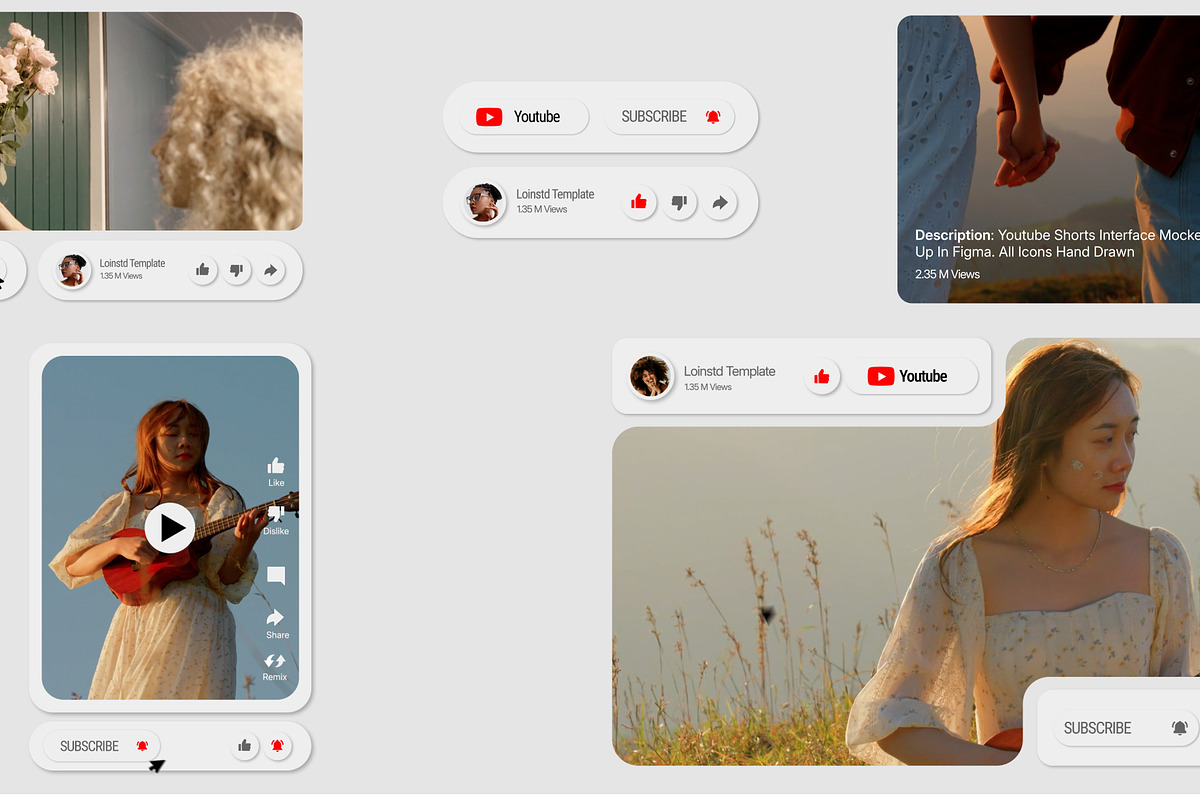 Youtuber Pack After Effect, a Social Media Template by Loin Studio (Photo 1 of 2)