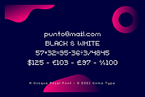 Punto Pixel Game Font