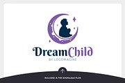 Dream Child - Boy Logo Template, a Branding & Logo Template by LOGOMAGINE (Thumbnail 8 of 16)