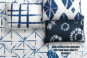 Shibori Watercolor Tie Dye Stamps, a Brush Add-On by OlgaRom (Thumbnail 2 of 10)
