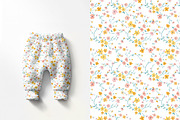 Kids summer ditsy flowers pattern., a Pattern Graphic by DigitalArsiart (Thumbnail 6 of 6)