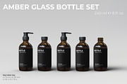 Amber Glass Scene Creator, a Packaging Mockup by KIPET (Thumbnail 9 of 14)
