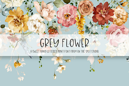 grey flower