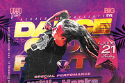 Dance Club Party Flyer, a Flyer Template by regalDRAW (Thumbnail 2 of 2)