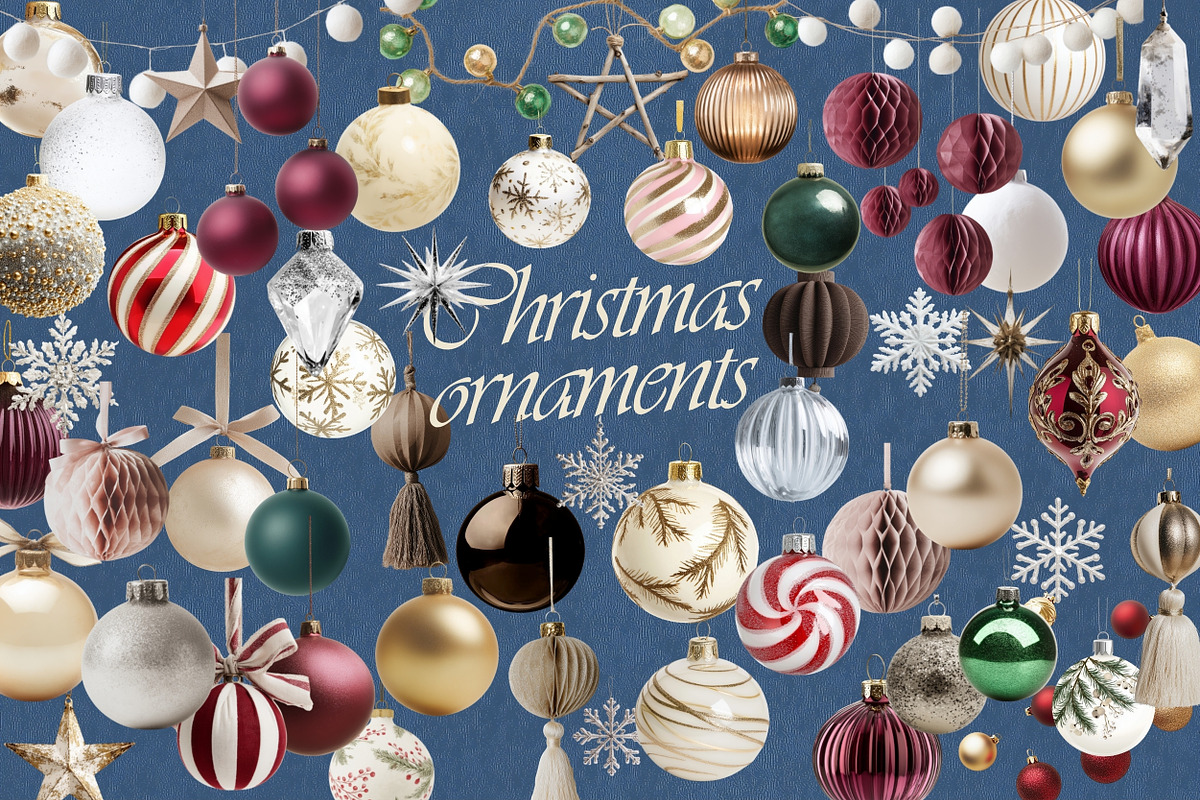 Christmas classic collage pack, an Object Graphic by VirinaDesign (Photo 9 of 13)
