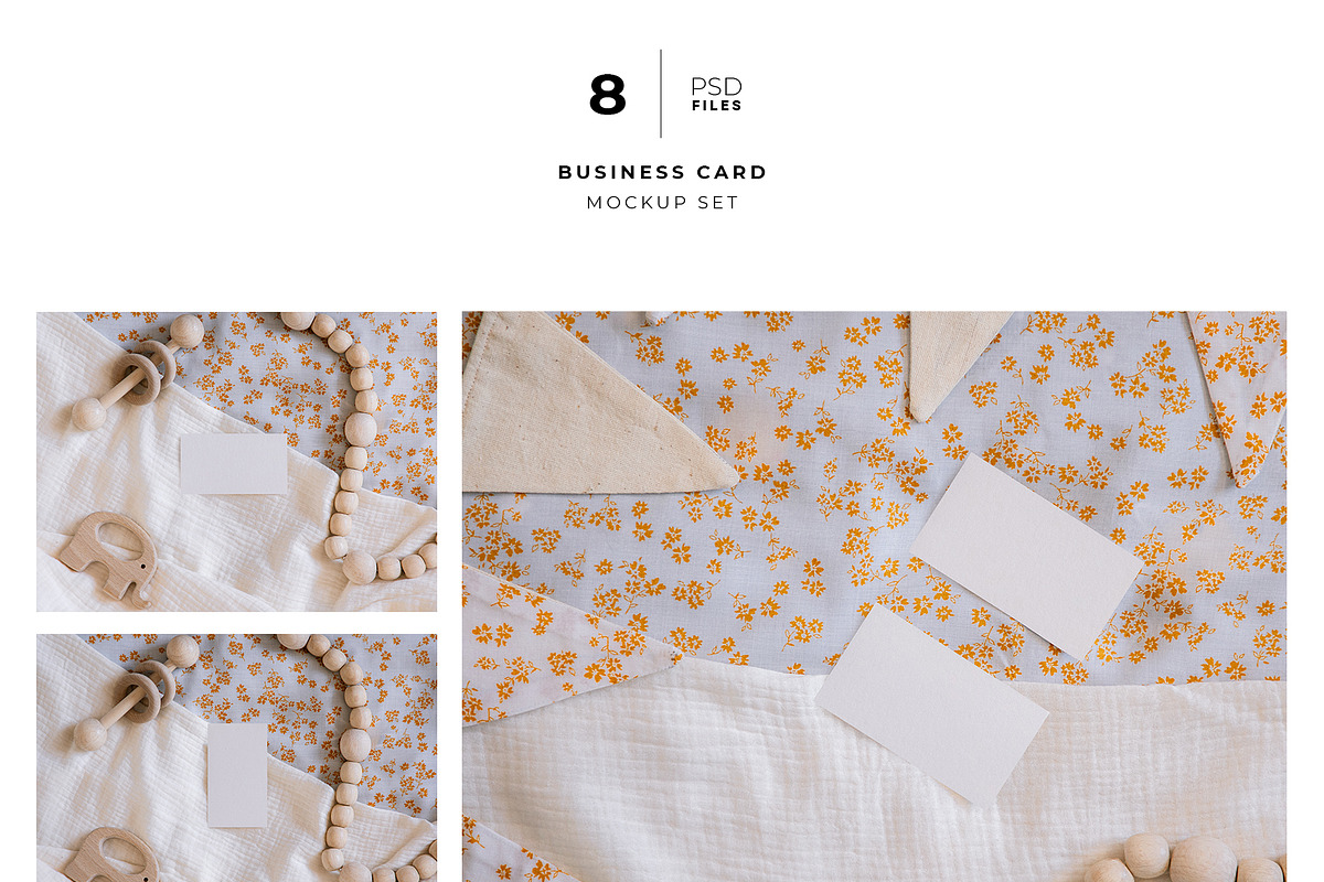 Oh Baby Shower Mockup Bundle, a Print Template by Neutral Mockups (Photo 6 of 9)