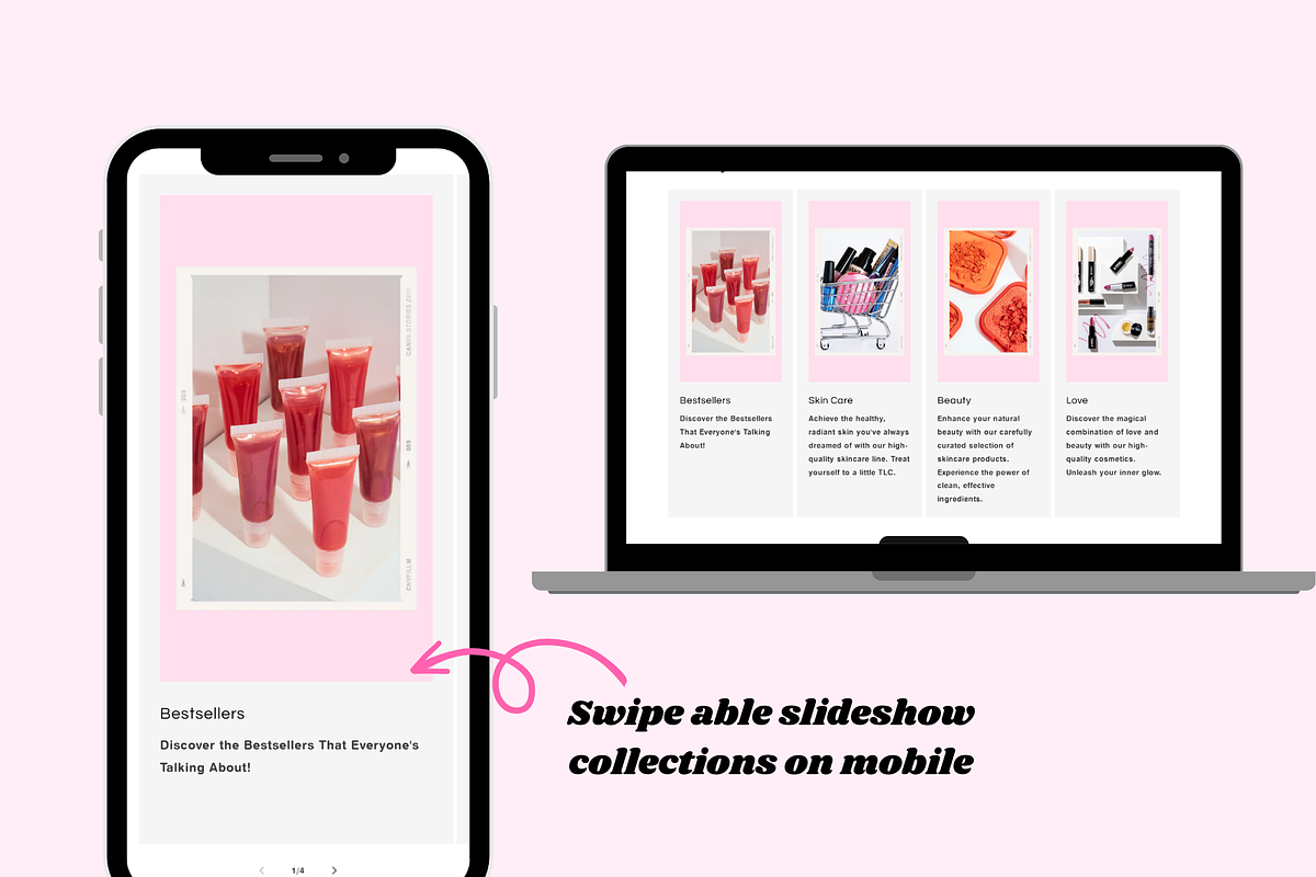 Beauty Shopify Theme, Skincare, a Shopify Template by PLANETSEL (Photo 3 of 7)