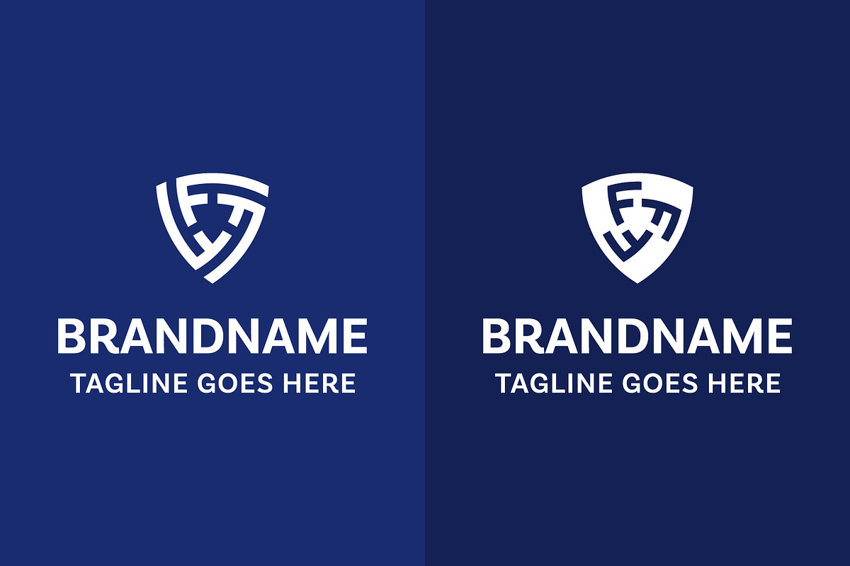 Letters FFF Monogram Shield Logo, a Branding & Logo Template by Pray Art Design Studio (Photo 2 of 2)