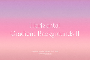 Horizontal Grainy Gradient Textures