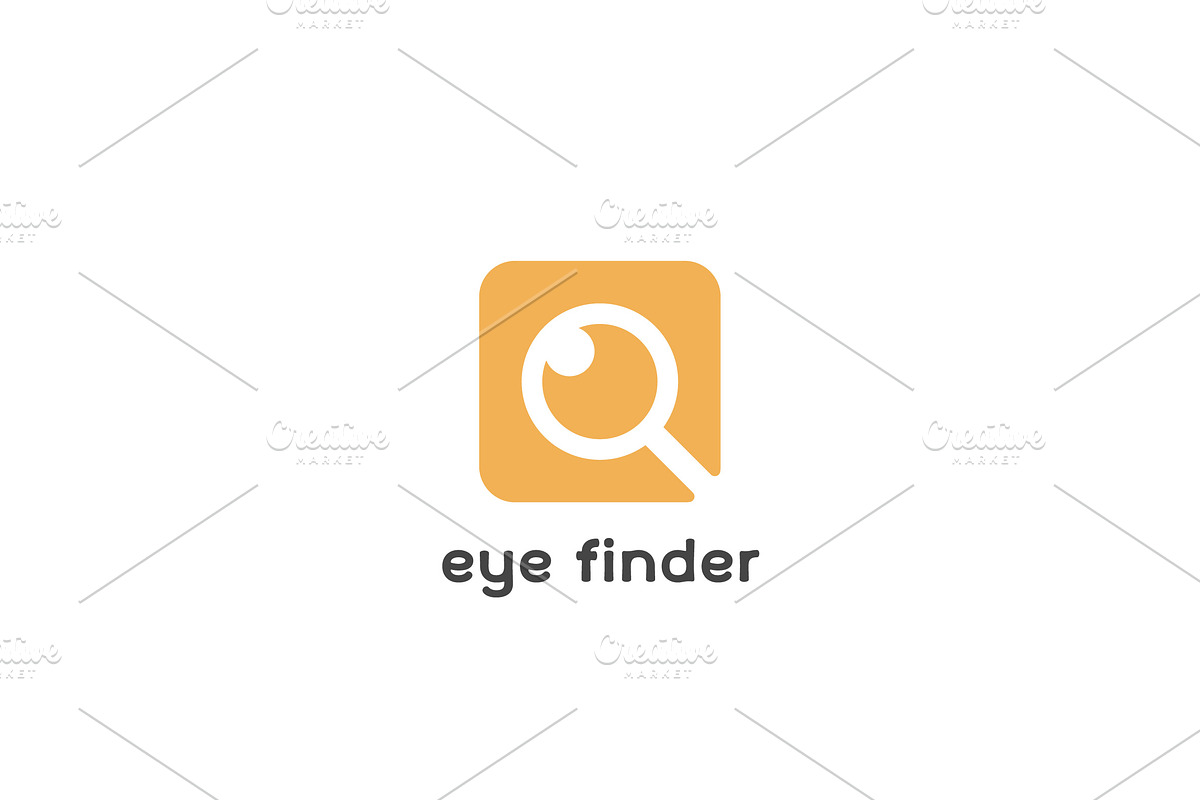 Eye Search logo Design Icon, a Branding & Logo Template by Morvana Crew