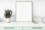 Frame Mockup Kitchen - 813, a Print Template by Mockup Shop (Thumbnail 2 of 3)