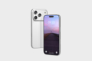 iPhone 17 Pro Mockup, an iPhone Mockup by Amigos__46 (Thumbnail 2 of 6)