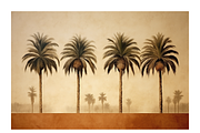 Palm Co · Peaceful Palm Tree Row, a Decorative Illustration by milatovar (Thumbnail 6 of 16)