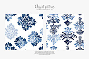 watercolor pattern damask textures, a Pattern Graphic by Patishop Art (Thumbnail 7 of 9)
