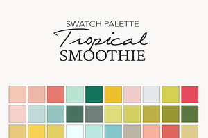 Procreate Color Palette PSD Swatches