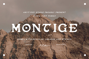 Montige Font