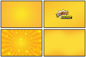 Retro Comic backgrounds