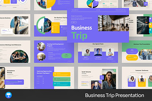Business Trip Keynote Templates, a Presentation Template by Fit-tee