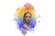 Geometric Portrait Photoshop Action, an Action Add-On by Photoshop Action (Thumbnail 11 of 11)