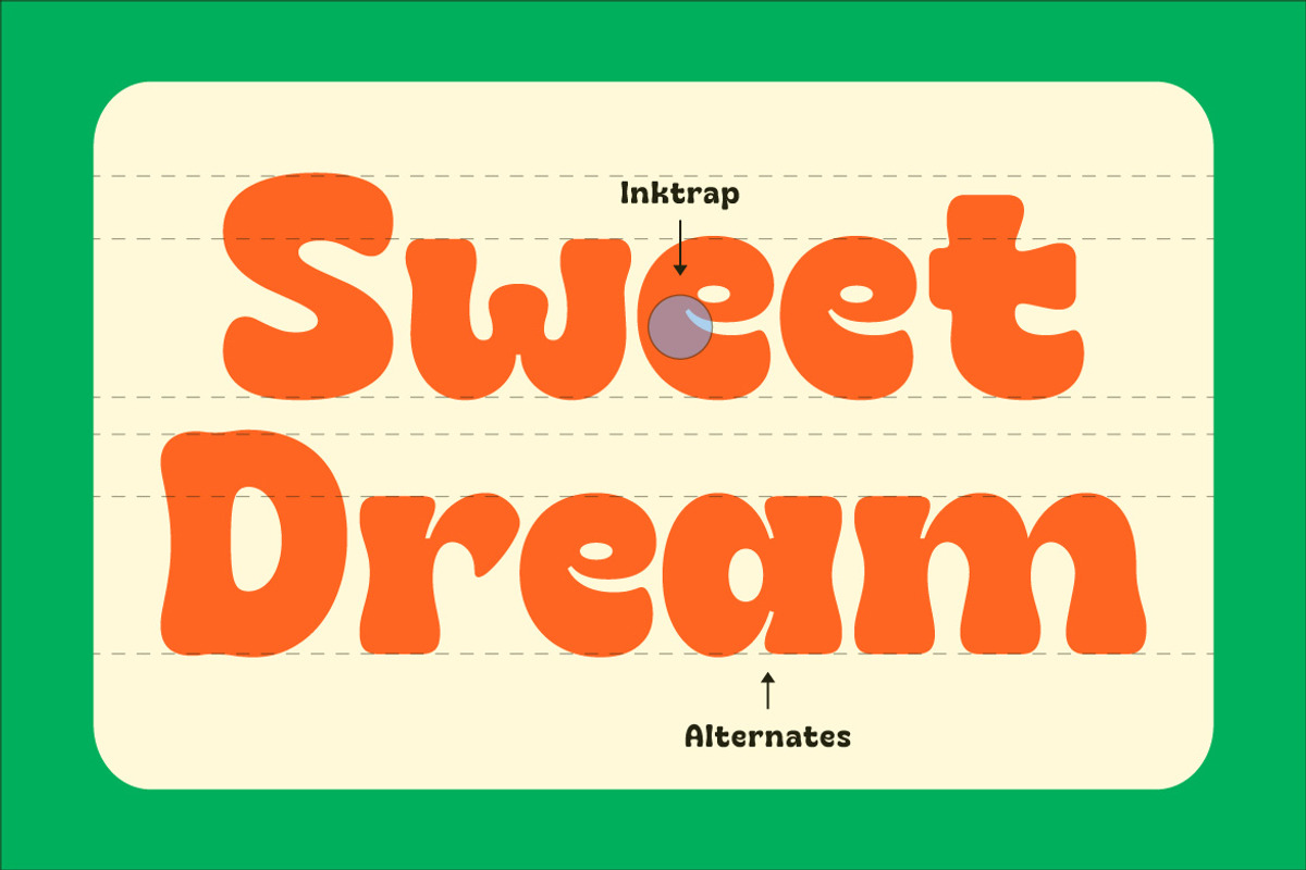 Mricha Variable Groovy Font, a Font by GroovyFontCo (Photo 3 of 8)