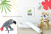 Kids Minimal Animals. Africa, an Object Graphic by Creativemaker (Thumbnail 4 of 11)