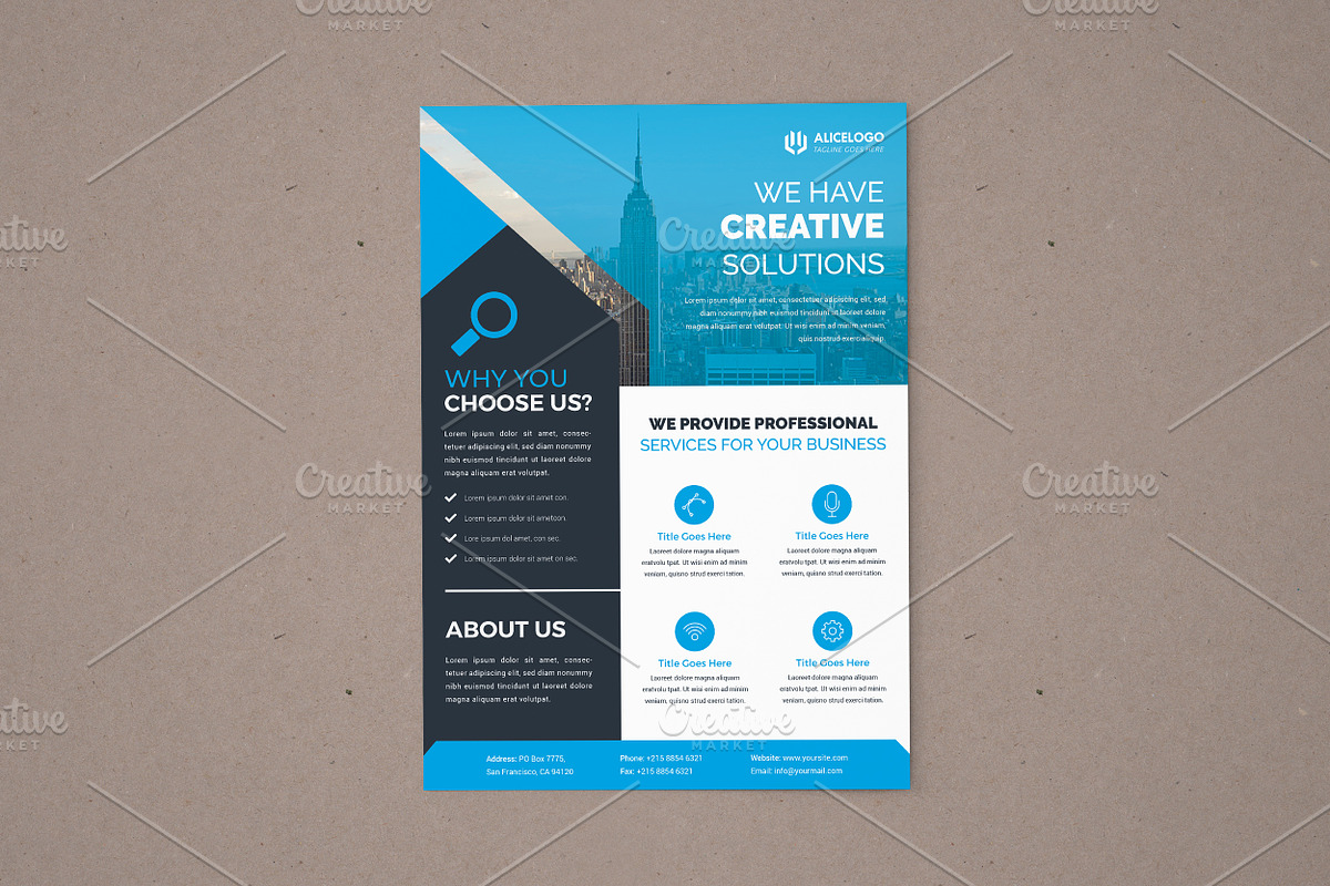 Flyer Template, a Flyer Template by Alice_s (Photo 8 of 10)