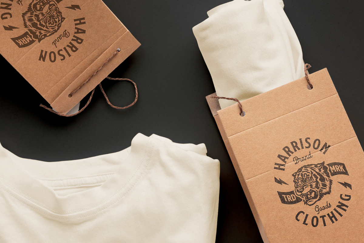 Apparel Designs Bundle, a Branding & Logo Template by Davide Bassu (Photo 16 of 25)