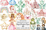 Magical Kingdom Clipart, a Seasonal Illustration by Design Market (Thumbnail 1 of 4)